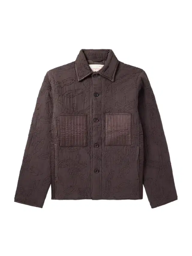Wynton Embroidered Cotton and Hemp-Blend Overshirt - Men