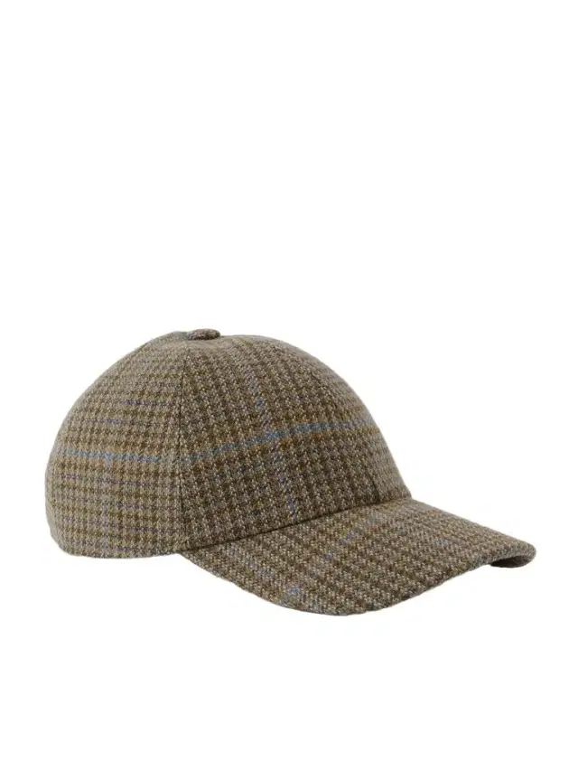Purdey Tom Checked Wool Cap - Men