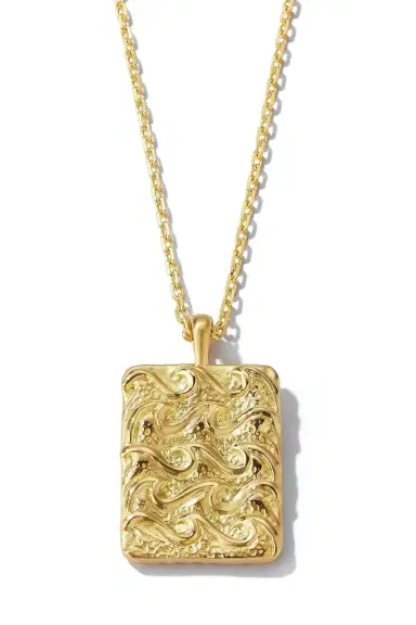 DAVID WEBB Diamond Aquarius Pendant Necklace | Thumbnail 1 DAVID WEBB Diamond Aquarius Pendant Necklace | Thumbnail 1