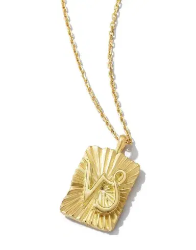 DAVID WEBB Diamond Capricorn Zodiac Pendant Necklace | Thumbnail 3 DAVID WEBB Diamond Capricorn Zodiac Pendant Necklace | Thumbnail 3