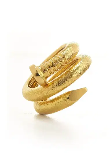DAVID WEBB Hammered Nail Ring | Thumbnail 1