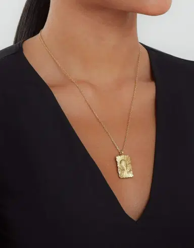 DAVID WEBB Leo Zodiac Pendant Necklace | Thumbnail 2