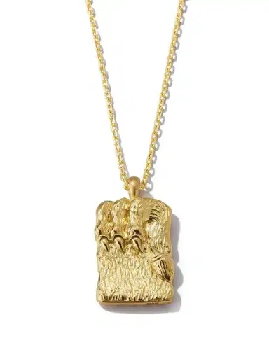 DAVID WEBB Leo Zodiac Pendant Necklace | Thumbnail 3