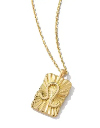 DAVID WEBB Leo Zodiac Pendant Necklace | Thumbnail 1