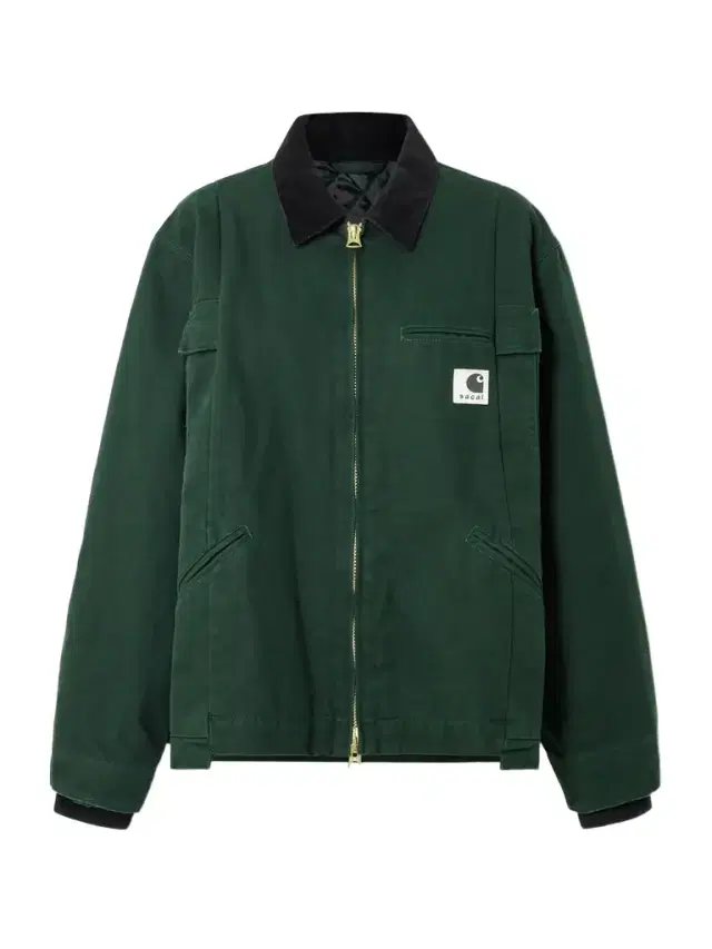 + Carhartt Wip Duck Oversized Corduroy-trimmed Appliquéd Cotton-canvas Jacket
