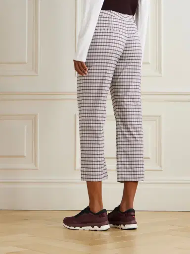 Tory Sport Checked Canvas Straight-leg Golf Pants | Thumbnail 4