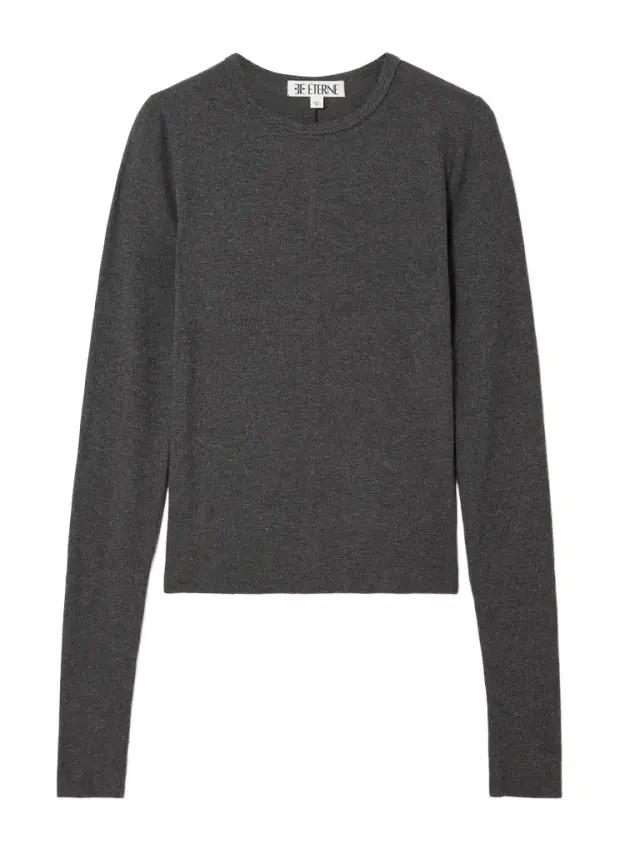 Ribbed Jersey Top