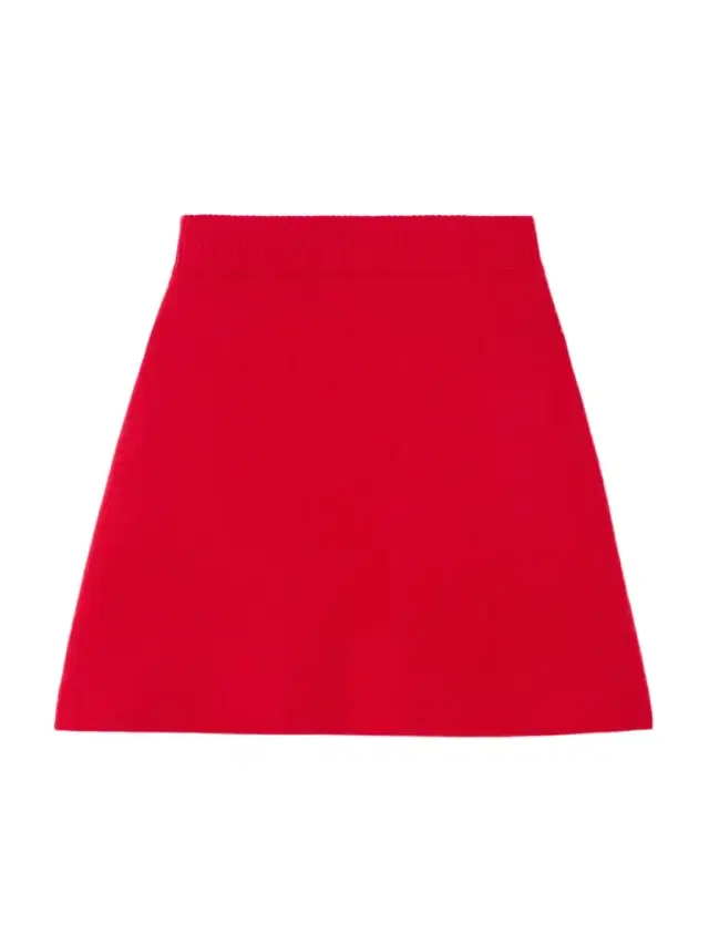 Clare Cashmere Mini Skirt