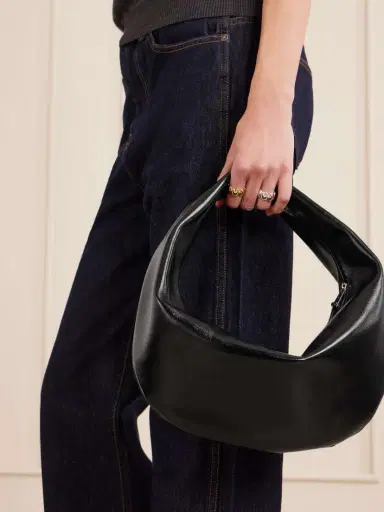 Khaite Olivia Medium Crinkled Patent-leather Tote | Thumbnail 3 Khaite Olivia Medium Crinkled Patent-leather Tote | Thumbnail 3