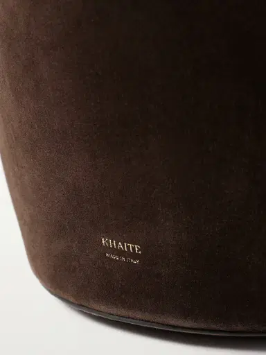 Khaite Lotus Small Suede Tote | Thumbnail 4 Khaite Lotus Small Suede Tote | Thumbnail 4