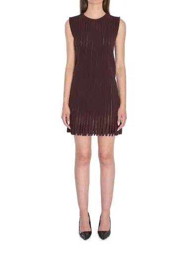 Alaïa Knit Striped Dress | Thumbnail 2 Alaïa Knit Striped Dress | Thumbnail 2