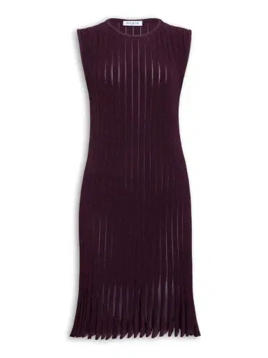Alaïa Knit Striped Dress | Thumbnail 1 Alaïa Knit Striped Dress | Thumbnail 1
