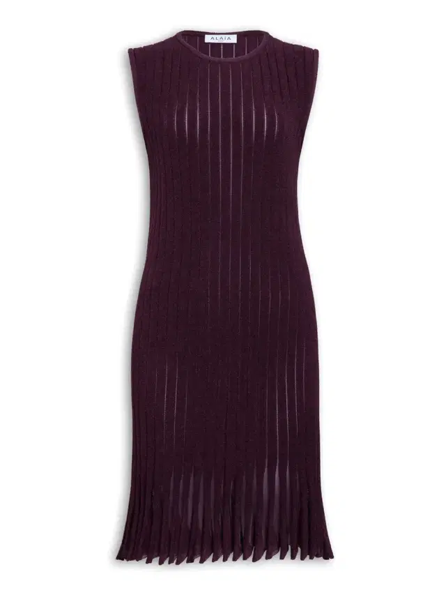 Knit Striped Dress