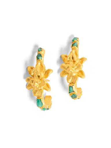 ALMA Sigmatoxtalis and Rough Emerald Studs | Thumbnail 1 ALMA Sigmatoxtalis and Rough Emerald Studs | Thumbnail 1