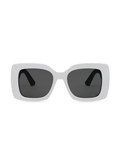 Dior Women's Very S1I 54MM Square Sunglasses - White Smoke | Thumbnail 2