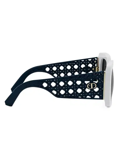 Dior Women's Very S1I 54MM Square Sunglasses - White Smoke | Thumbnail 7