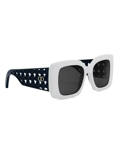 Dior Women's Very S1I 54MM Square Sunglasses - White Smoke | Thumbnail 8