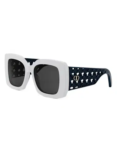 Dior Women's Very S1I 54MM Square Sunglasses - White Smoke | Thumbnail 1