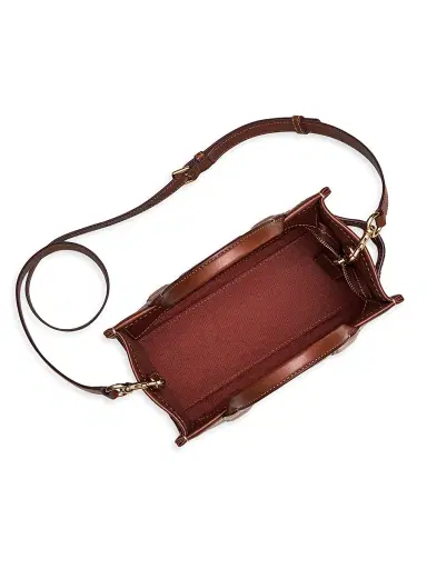 Marc Jacobs x A.P.C. Women's The A. P.C. x Marc Jacobs Small Leather Tote Bag - Hazelnut | Thumbnail 3 Marc Jacobs x A.P.C. Women's The A. P.C. x Marc Jacobs Small Leather Tote Bag - Hazelnut | Thumbnail 3
