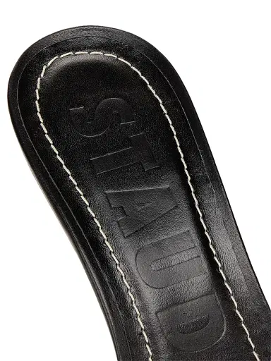 Staud Women's Bridgette Satin 55MM Mules - Black - Size 6 | Thumbnail 6 Staud Women's Bridgette Satin 55MM Mules - Black - Size 6 | Thumbnail 6