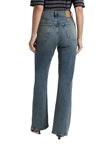 rag & bone Women's Peyton High-Rise Bootcut Jeans - Caswell | Thumbnail 5