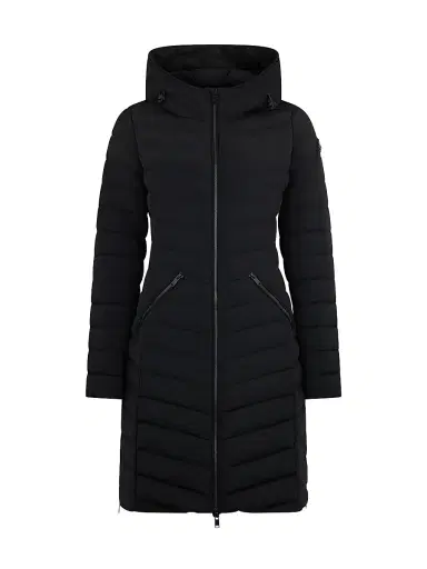 Moose Knuckles Women's Active Flex Andesite Down Parka - Black | Thumbnail 1 Moose Knuckles Women's Active Flex Andesite Down Parka - Black | Thumbnail 1