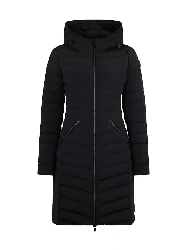 Women's Active Flex Andesite Down Parka - Black
