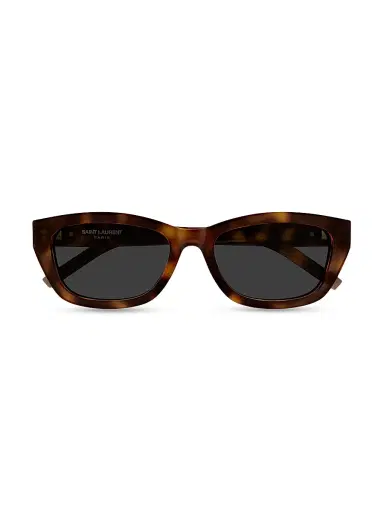 Saint Laurent Women's 55MM Cat-Eye Sunglasses - Havana | Thumbnail 2 Saint Laurent Women's 55MM Cat-Eye Sunglasses - Havana | Thumbnail 2