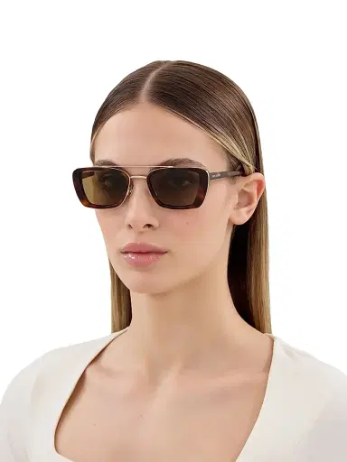 Saint Laurent Women's 50MM Rectangular Sunglasses | Thumbnail 2