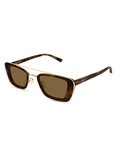 Saint Laurent Women's 50MM Rectangular Sunglasses | Thumbnail 1