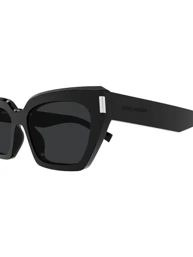 Saint Laurent Women's 55MM Cat-Eye Sunglasses - Black | Thumbnail 4