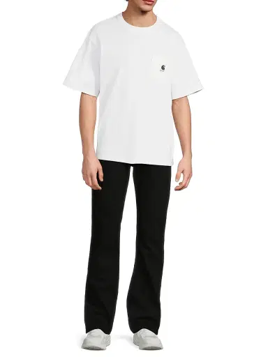 Sacai Men's x Carhartt WIP Patch Pocket Cotton T-Shirt - White - Size XXL | Thumbnail 2 Sacai Men's x Carhartt WIP Patch Pocket Cotton T-Shirt - White - Size XXL | Thumbnail 2