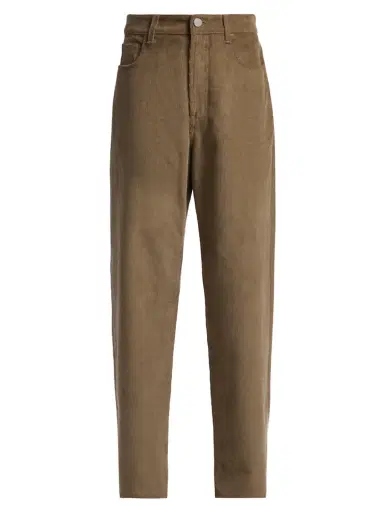RÓHE Women's Relaxed Corduroy Trousers - Dark Sage - Size 12 | Thumbnail 1 RÓHE Women's Relaxed Corduroy Trousers - Dark Sage - Size 12 | Thumbnail 1