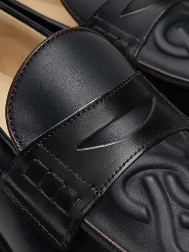 Filling Pieces Men's Gowtu Leather Penny Loafers | Thumbnail 4 Filling Pieces Men's Gowtu Leather Penny Loafers | Thumbnail 4