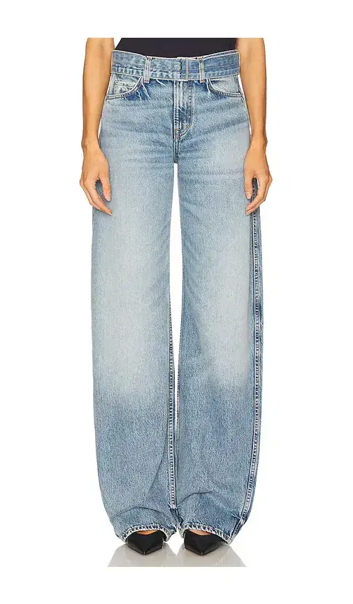 GRLFRND Austen Low Rise Belted
