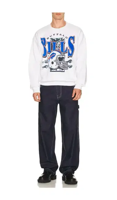 Junk Food Bills Conversion Crew Fleece Sweatshirt | Thumbnail 2 Junk Food Bills Conversion Crew Fleece Sweatshirt | Thumbnail 2