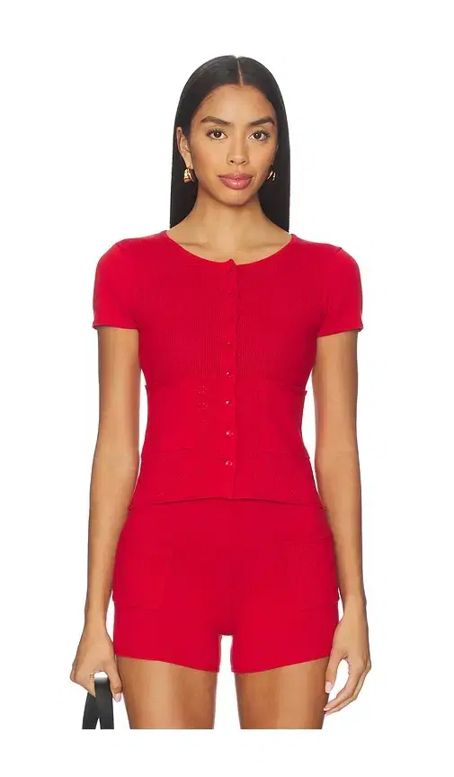 Marie Knit Polo Top