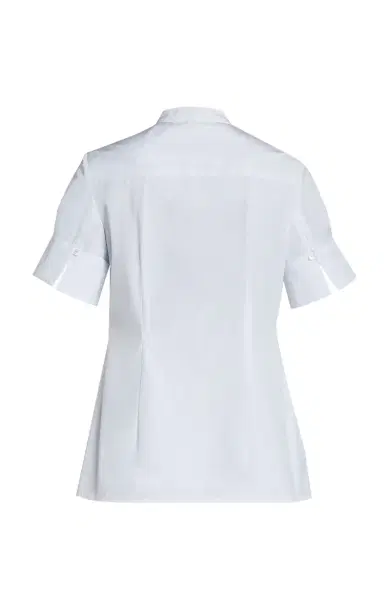 Erdem Appliquéd Organic-Cotton Top | Thumbnail 2