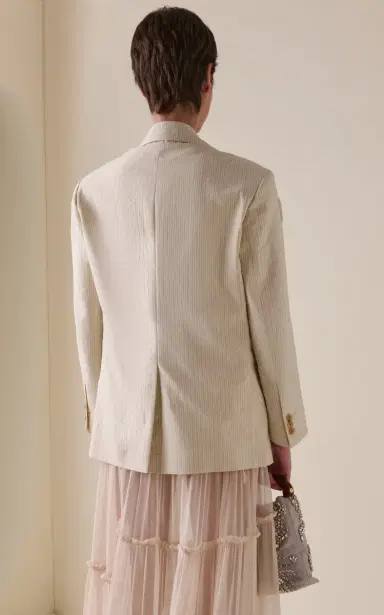 Dries Van Noten Birdy Embroidered Cotton-Blend Blazer | Thumbnail 9 Dries Van Noten Birdy Embroidered Cotton-Blend Blazer | Thumbnail 9