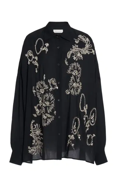 Dries Van Noten Casia Embroidered Shirt | Thumbnail 4