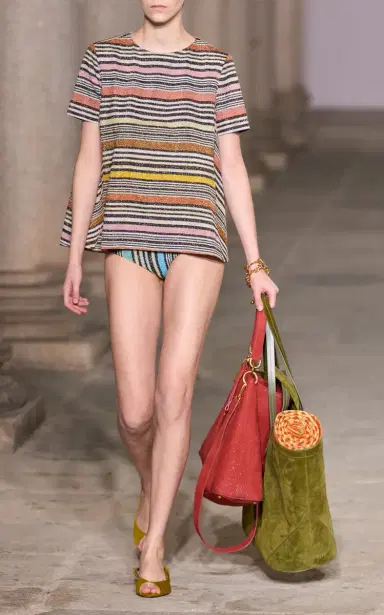 Missoni Open-Back Raschel Knit Top | Thumbnail 3