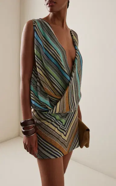 Missoni Draped Knit Wrap Top | Thumbnail 2