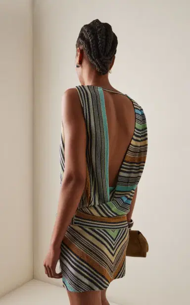 Missoni Draped Knit Wrap Top | Thumbnail 4
