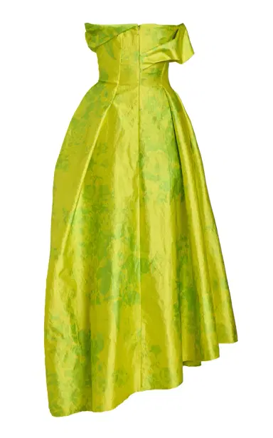 Erdem Floral Satin Midi Dress | Thumbnail 3