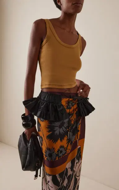 Dries Van Noten Georgie Cotton Waist Belt | Thumbnail 3 Dries Van Noten Georgie Cotton Waist Belt | Thumbnail 3