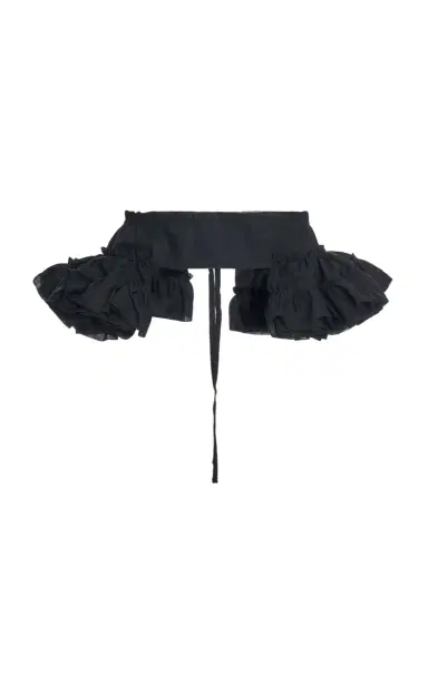 Dries Van Noten Georgie Cotton Waist Belt | Thumbnail 4 Dries Van Noten Georgie Cotton Waist Belt | Thumbnail 4