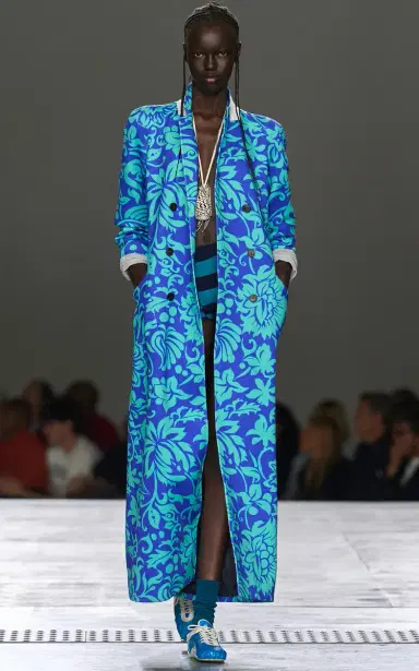 Dries Van Noten Printed Ballerina | Thumbnail 2