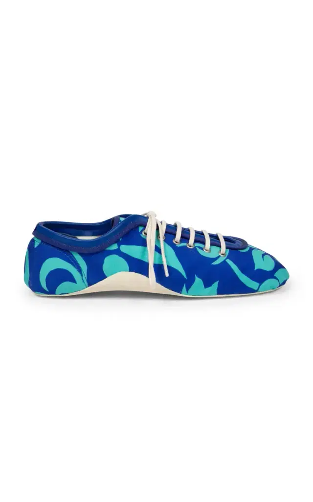 Dries Van Noten Printed Ballerina