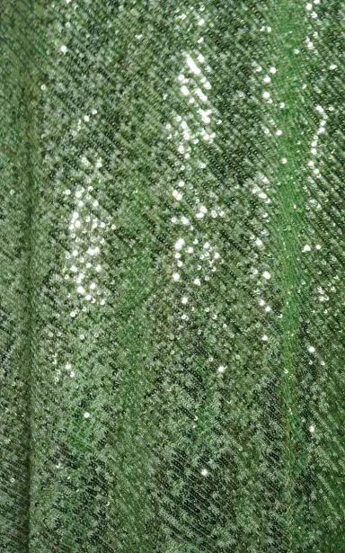Naeem Khan Stretch Sequin Halter Gown | Thumbnail 5