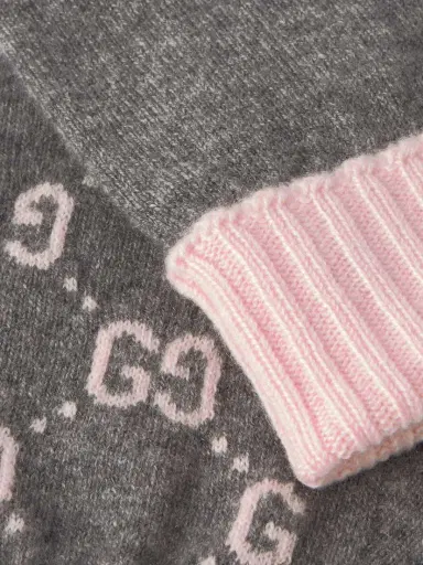 Gucci Jacquard-knit Cashmere Gloves | Thumbnail 3 Gucci Jacquard-knit Cashmere Gloves | Thumbnail 3